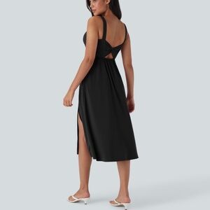 Halara SoftlyZero Midi Dress D-F Cups